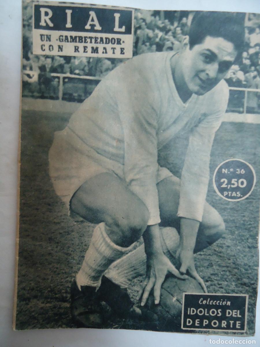 Coleccionismo deportivo: REVISTA DE DEPORTES COLECCION IDOLOS DEL DEPORTE N&ordm; 36 RIAL . 1958.PP -13