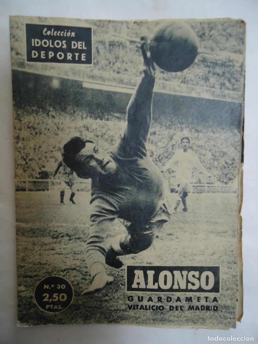 Sammelleidenschaft Sport: REVISTA DE DEPORTES COLECCION IDOLOS DEL DEPORTE N&ordm; 30 ALONSO . 1958. PP -13