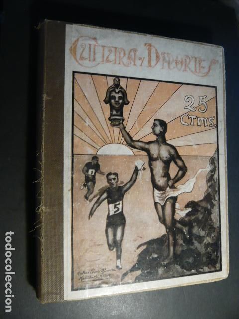Coleccionismo deportivo: CULTURA Y DEPORTE REVISTA DEPORTIVA FUTBOL N&ordm; 1 A 19 1925 1926 RICARDO ZAMORA F C BARCELONA REAL MAD