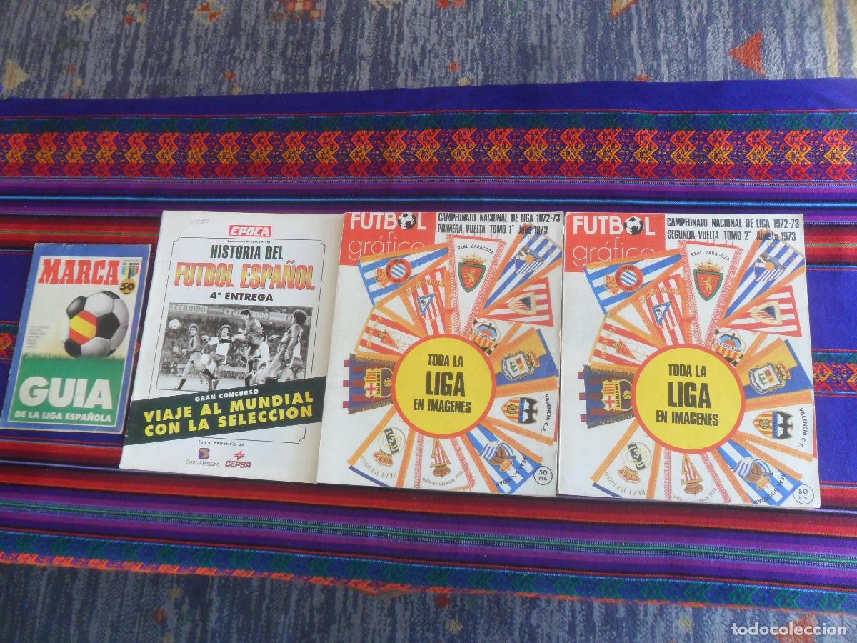 Coleccionismo deportivo: FUTBOL GR&Aacute;FICO CAMPEONATO NACIONAL DE LIGA 1972 73 PRIMERA SEGUNDA VUELTA TOMO 1&ordm; 2&ordm; CON 2 REGALOS.