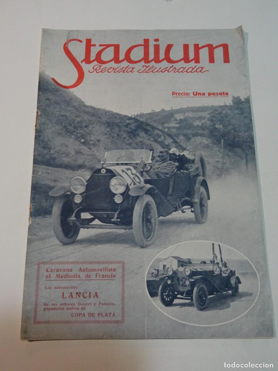 Sports collectibles: STADIUM A&Ntilde;O XI N.345 JUNIO 1921 -CARRERA TARGA FLORIO 1921, FUTBOL MILDESSEX WANDERERS - CD EUROPA