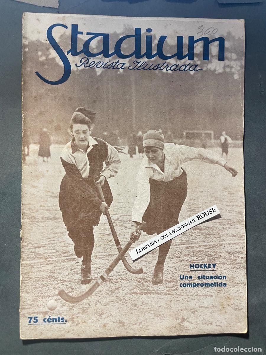 Collectionnisme sportif: DEPORTES - ANTIGUA PUBLICACI&Oacute;N - STADIUM - A&Ntilde;O XII - N&ordm; 360 - 4 FEBRERO 1922 PROYETO EL AUTODROMO DE
