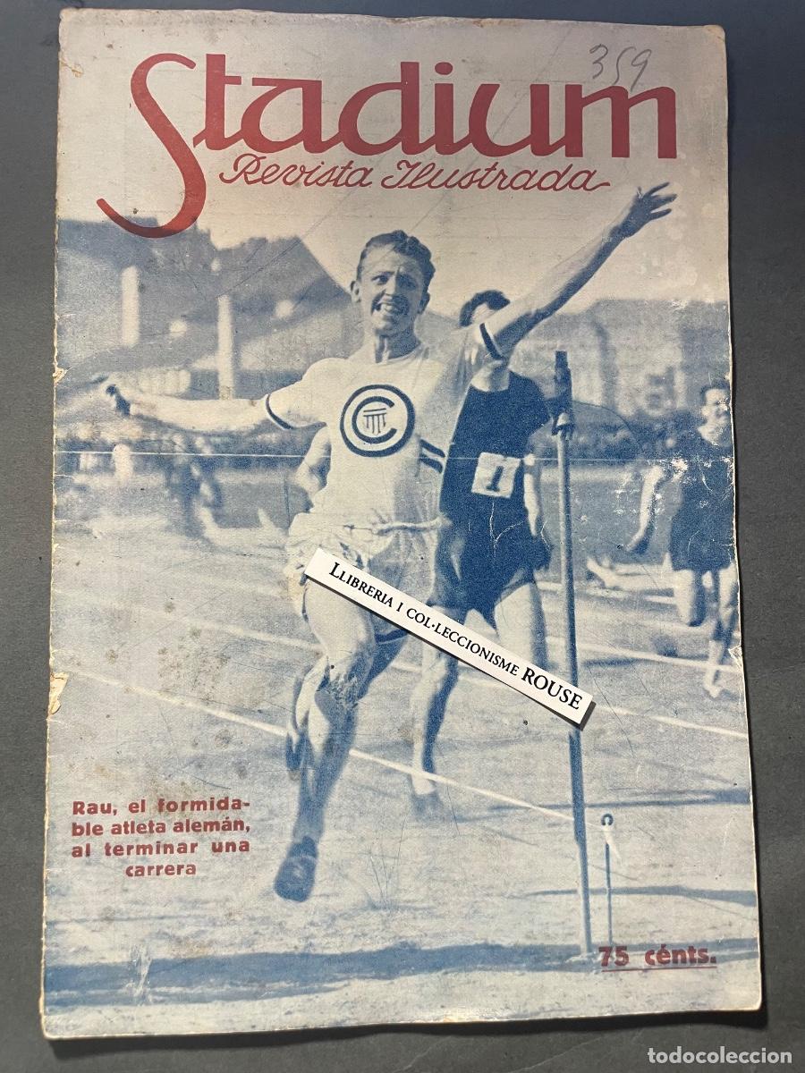 Coleccionismo deportivo: DEPORTES - ANTIGUA PUBLICACI&Oacute;N - STADIUM - A&Ntilde;O XII N&ordm; 359 - 21 ENERO 1922 BANQUETE HONOR A SAMITIER