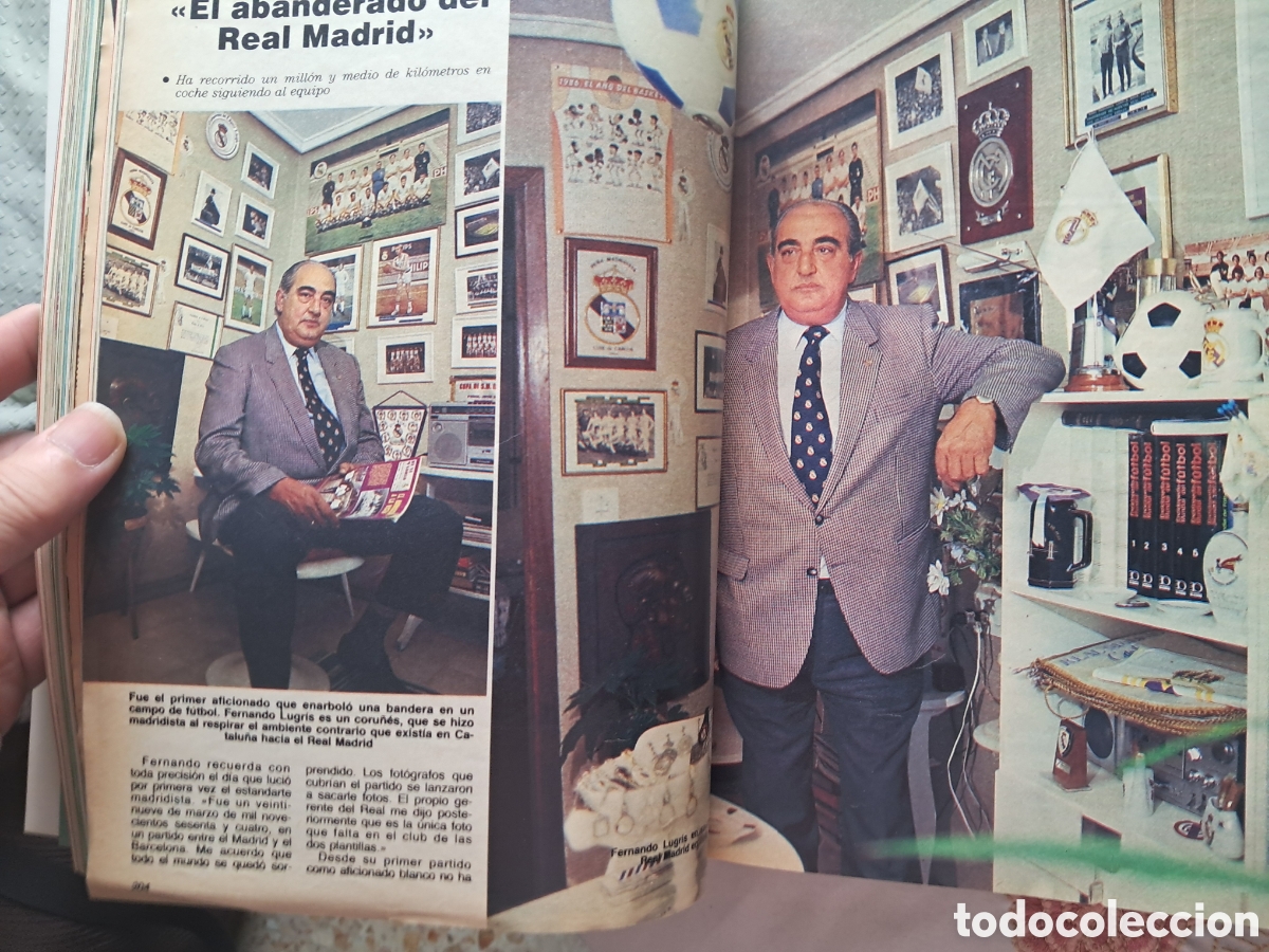 Coleccionismo deportivo: Libro Historia del Real Madrid - Foto 2