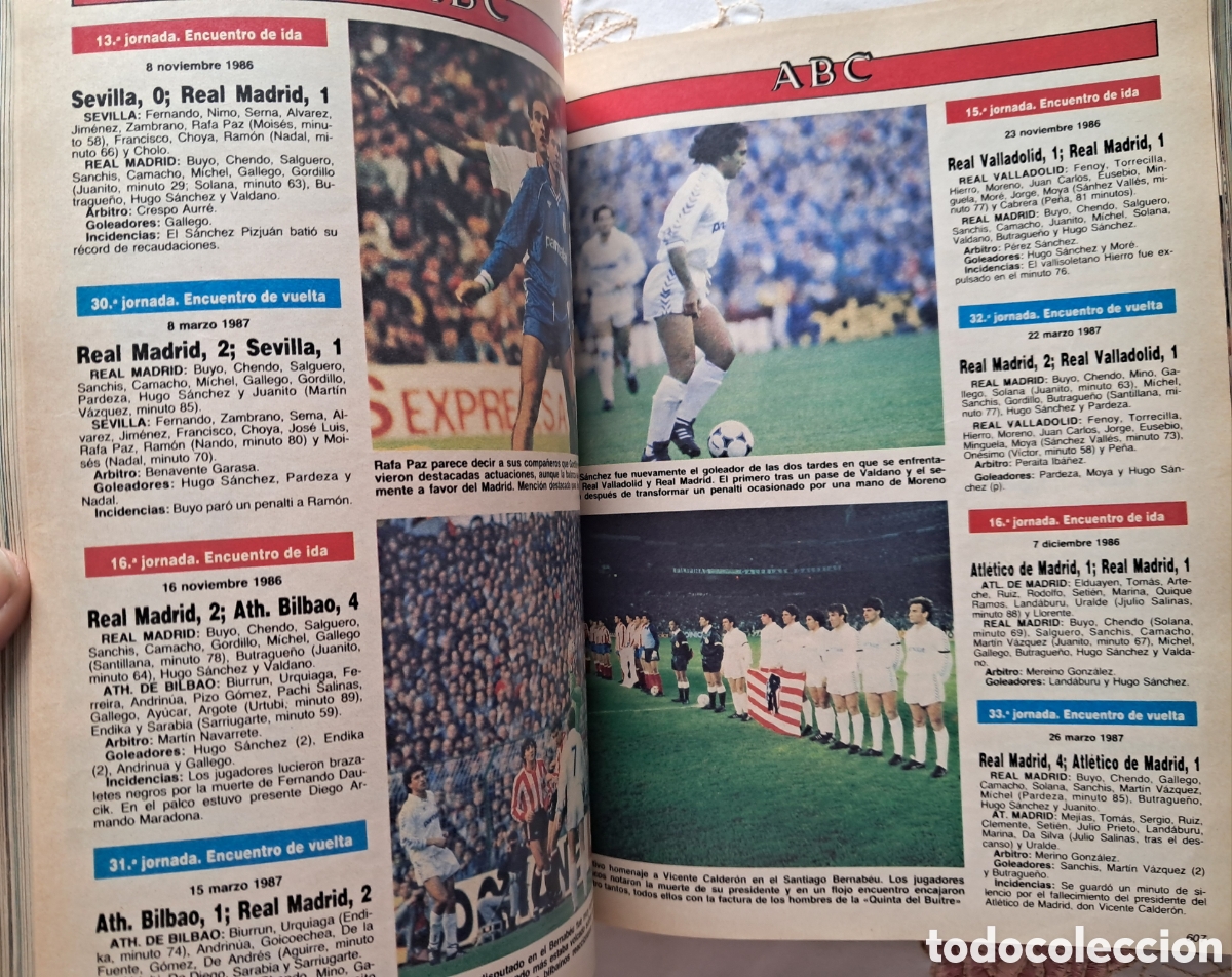 Coleccionismo deportivo: Libro Historia del Real Madrid - Foto 6