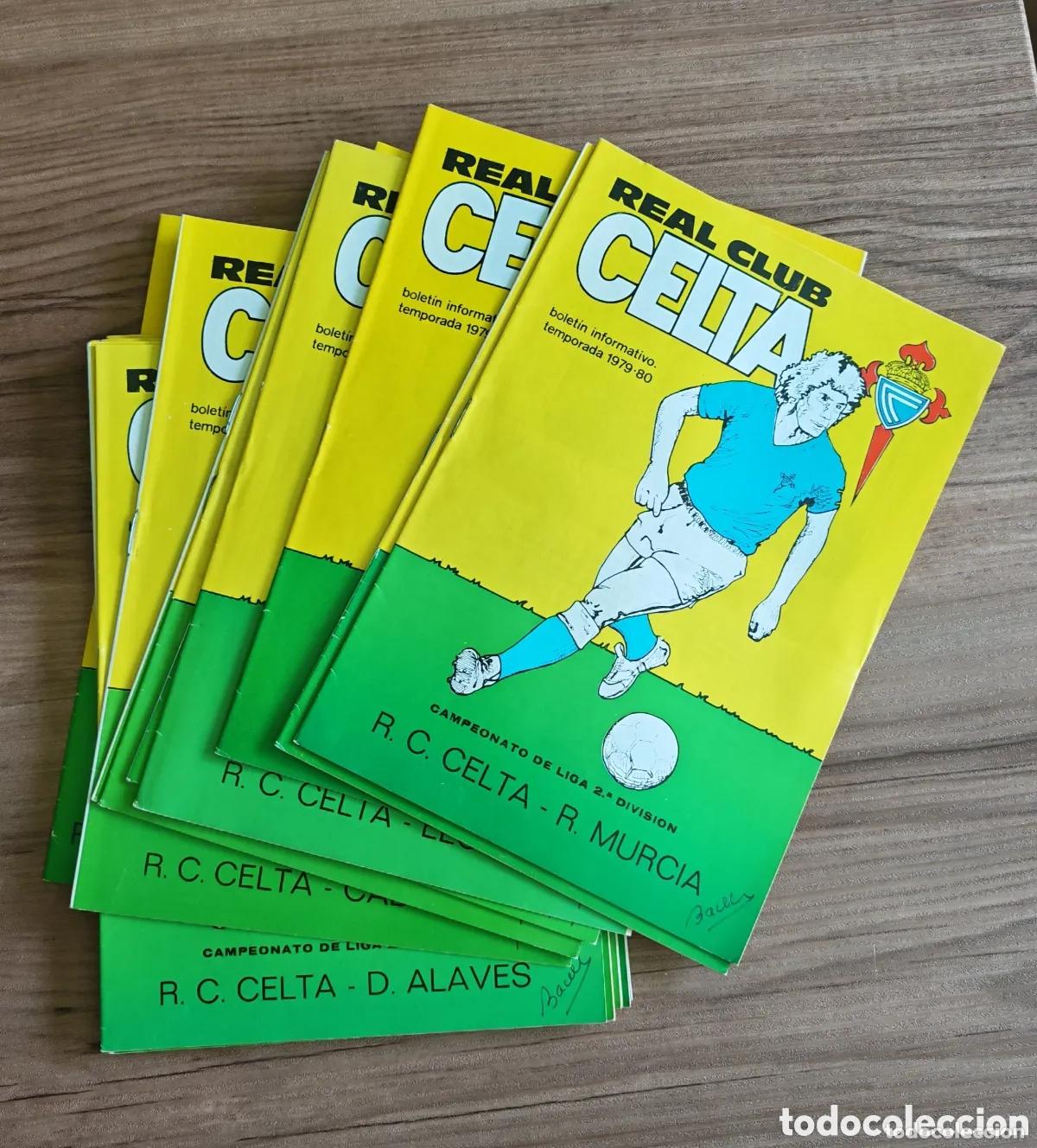 Colecionismo desportivo: Bolet&iacute;n Revista Temporada 1978-79. Celta de Vigo - Sevilla CF