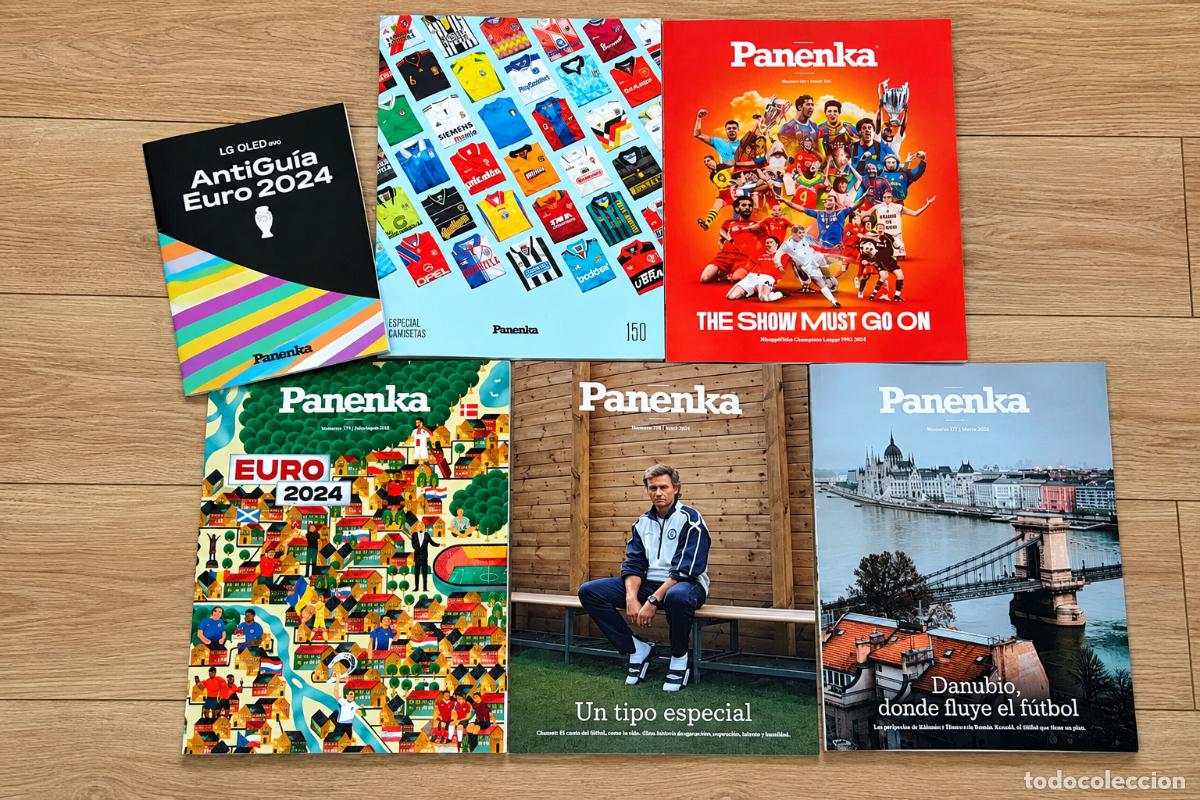 Coleccionismo deportivo: Lote 5 revistas Panenka