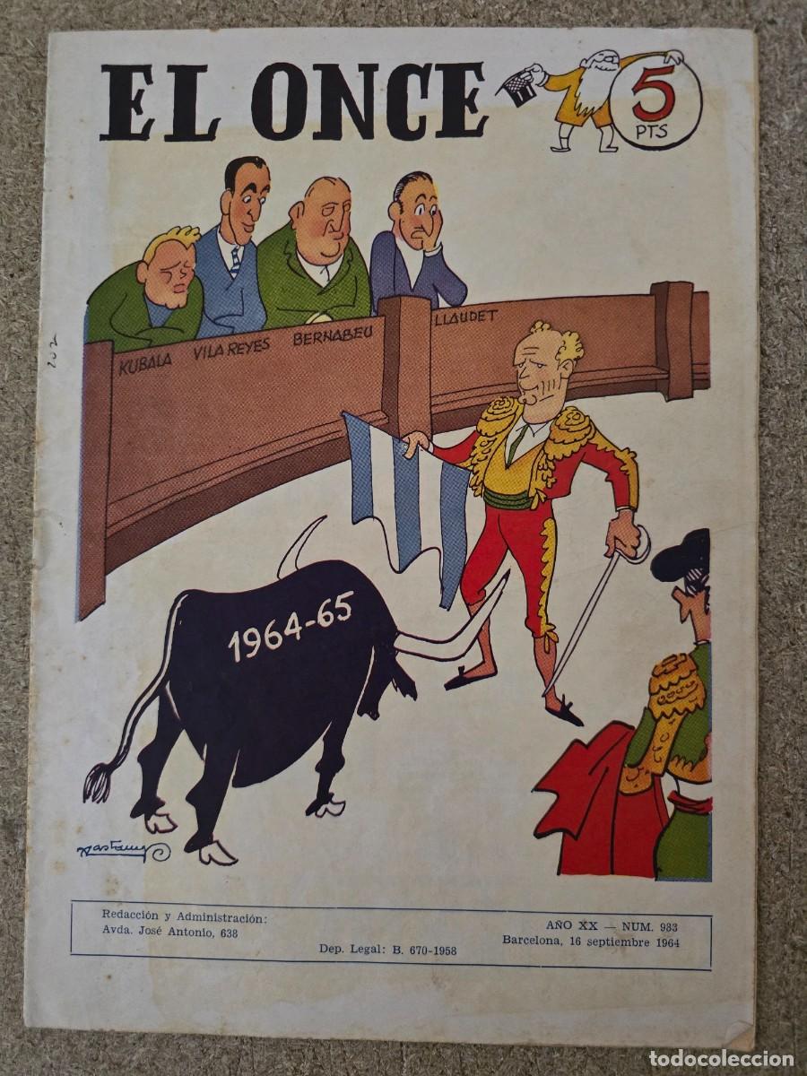 Coleccionismo deportivo: El Once 983.Castanys