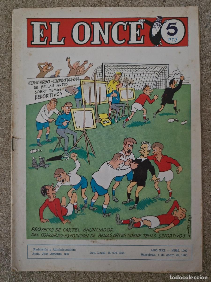 Coleccionismo deportivo: El Once 1002.Castanys