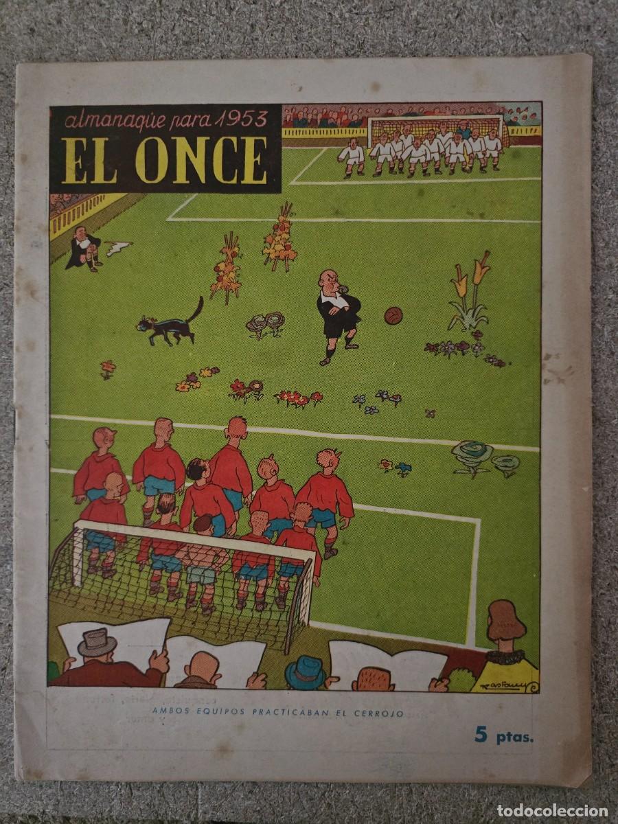 Coleccionismo deportivo: El Once Almanaque 1953.Castanys