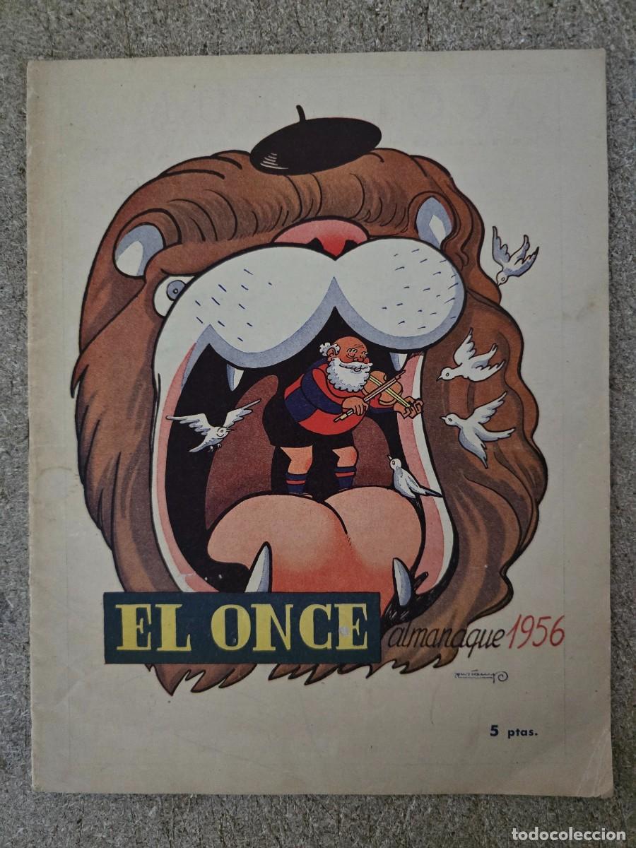 Coleccionismo deportivo: El Once Almanaque 1956.Castanys