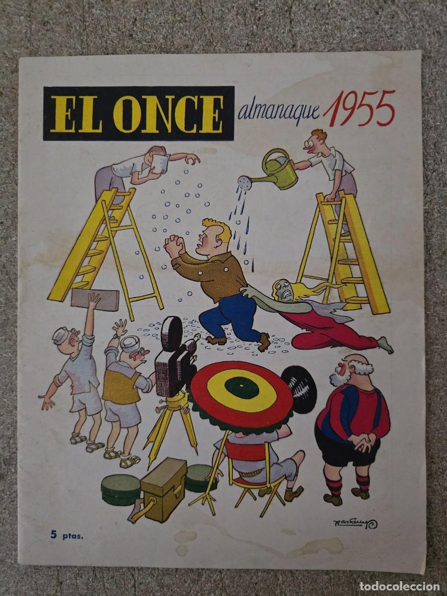 Coleccionismo deportivo: El Once Almanaque 1955.Castanys