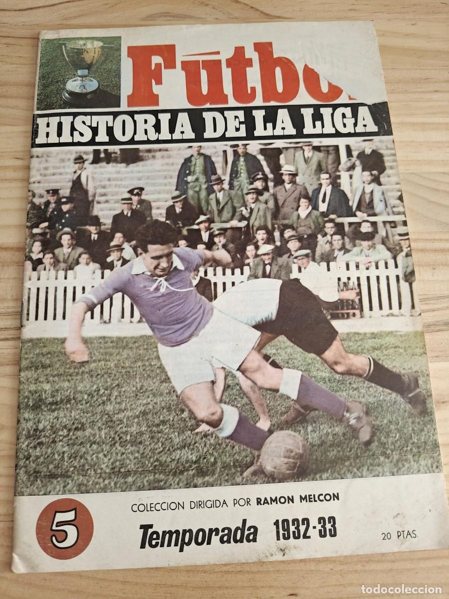 Coleccionismo deportivo: Lote 4 Fasc&iacute;culos &rdquo;F&uacute;tbol: Historia de la Liga&rdquo; (Ram&oacute;n Melc&oacute;n) - A&ntilde;os 30, 40 y 60