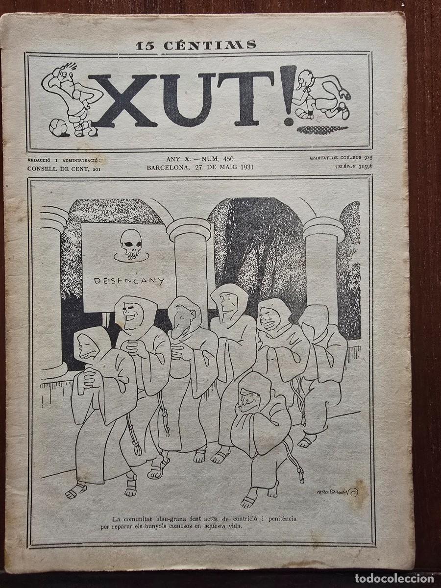 Collectionnisme sportif: Revista Futbol Xut 450.Dibujos Castanys y Opisso