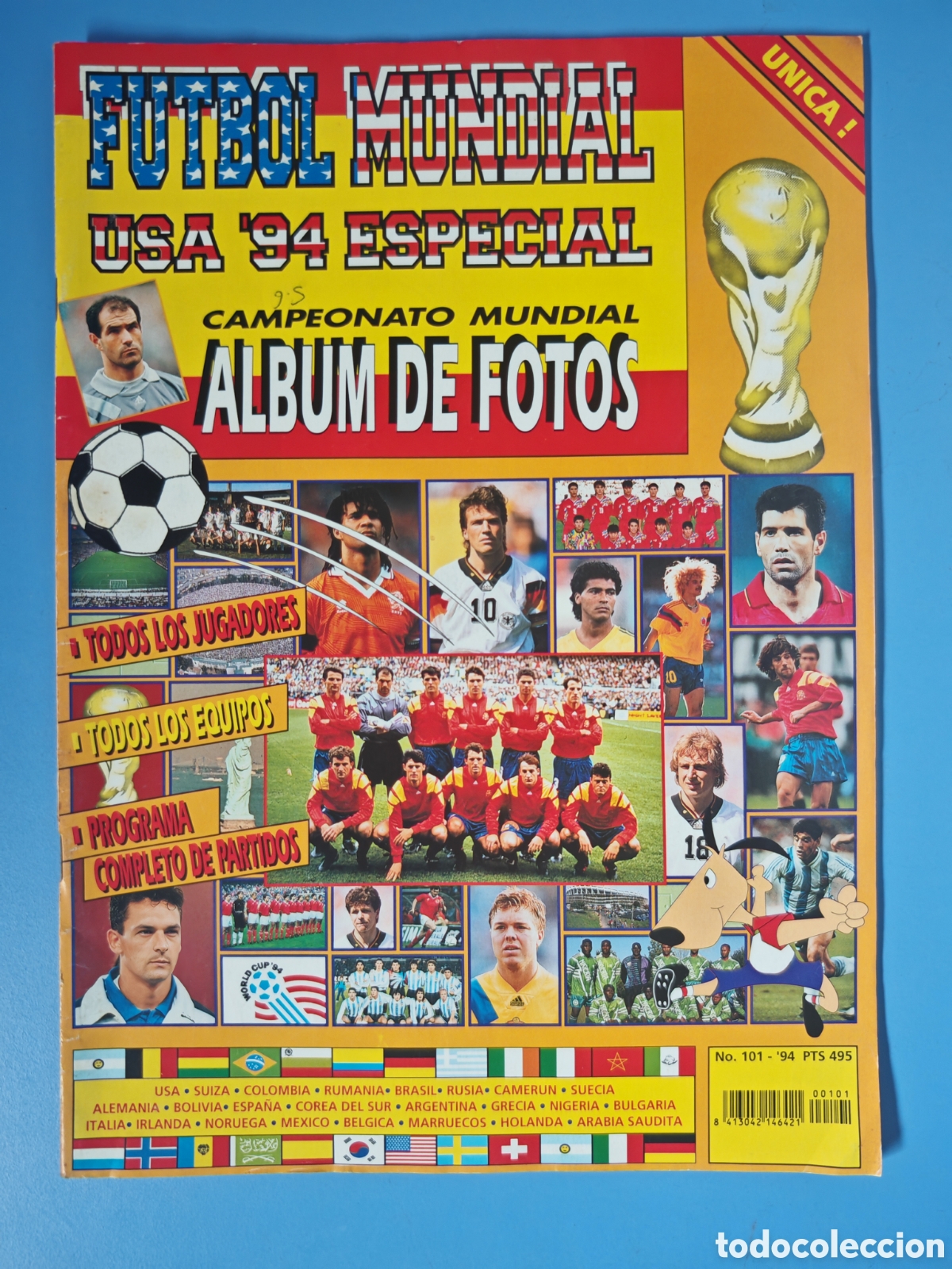 Coleccionismo deportivo: Revista Especial Mundial 1994