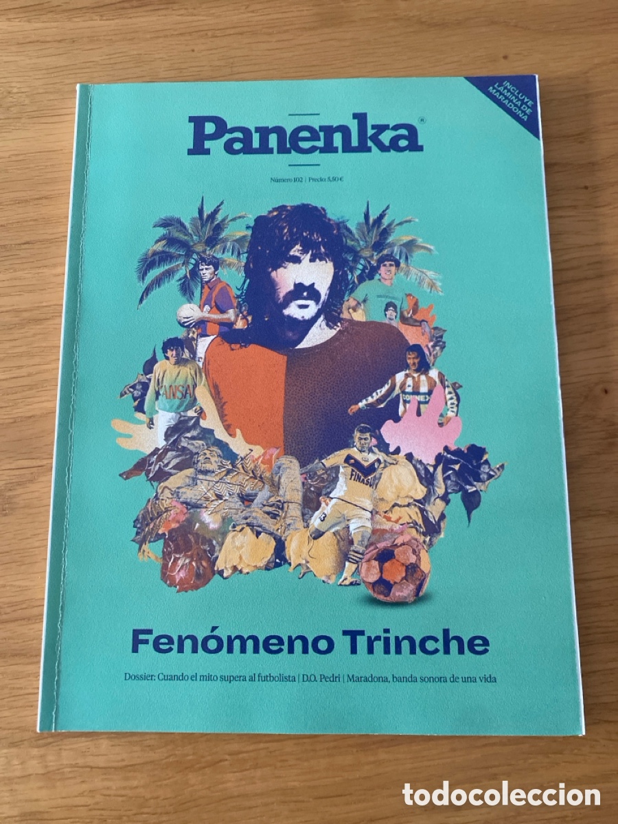 Collezionismo sportivo: Revista Panenka n&uacute;mero 102 - Fen&oacute;meno Trinche - Pedri - Maradona - Mata - Lupu - Derby County