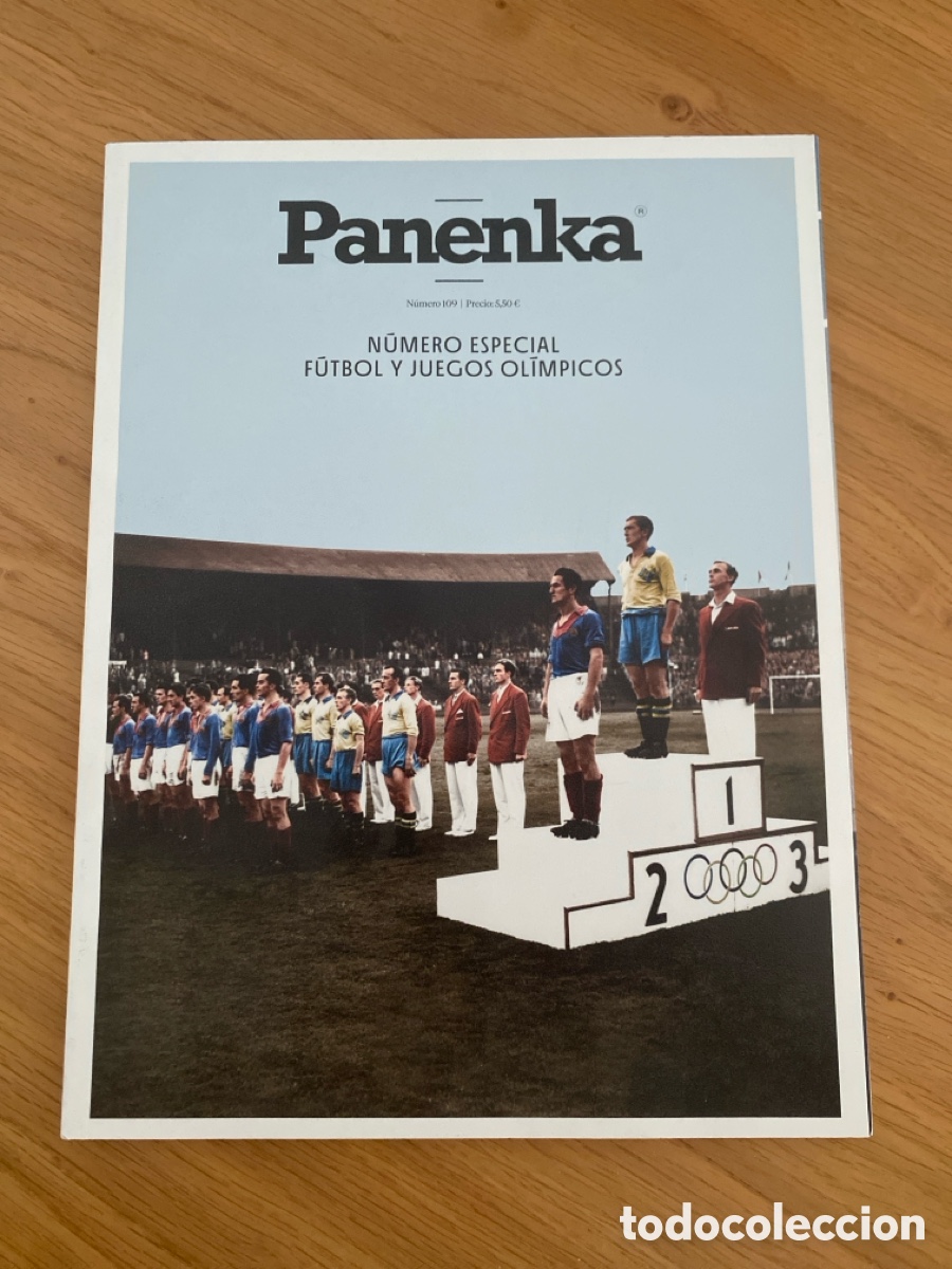 Coleccionismo deportivo: Revista Panenka 109 - F&uacute;tbol y JJOO - Amunike - Espa&ntilde;a - Kuwait - Hungr&iacute;a