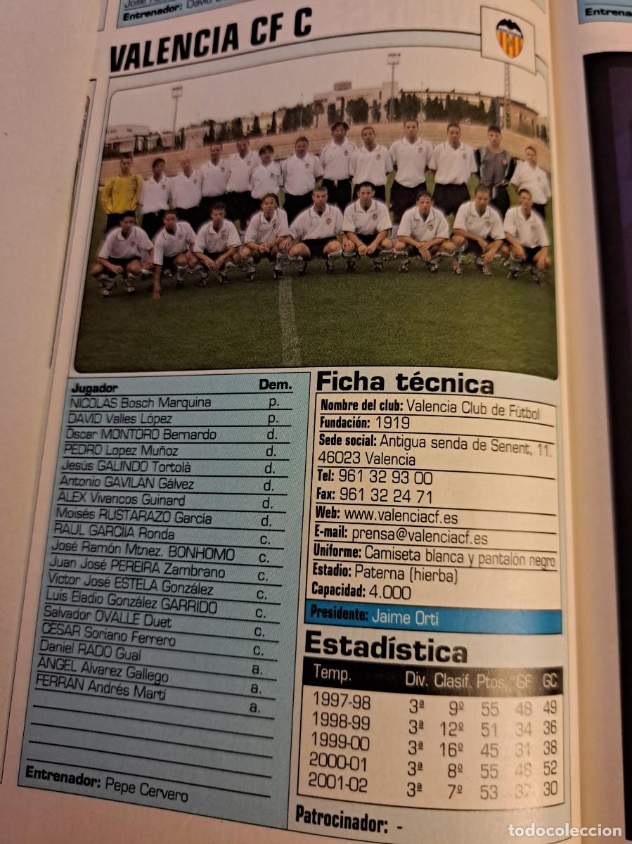 Coleccionismo deportivo: Foto plantilla y jugadores Don Bal&oacute;n 2002-03. Valencia CF C