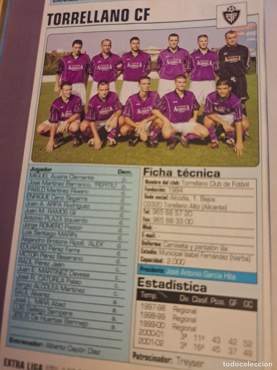 Coleccionismo deportivo: Foto plantilla y jugadores Don Bal&oacute;n 2002-03. Torrellano CF
