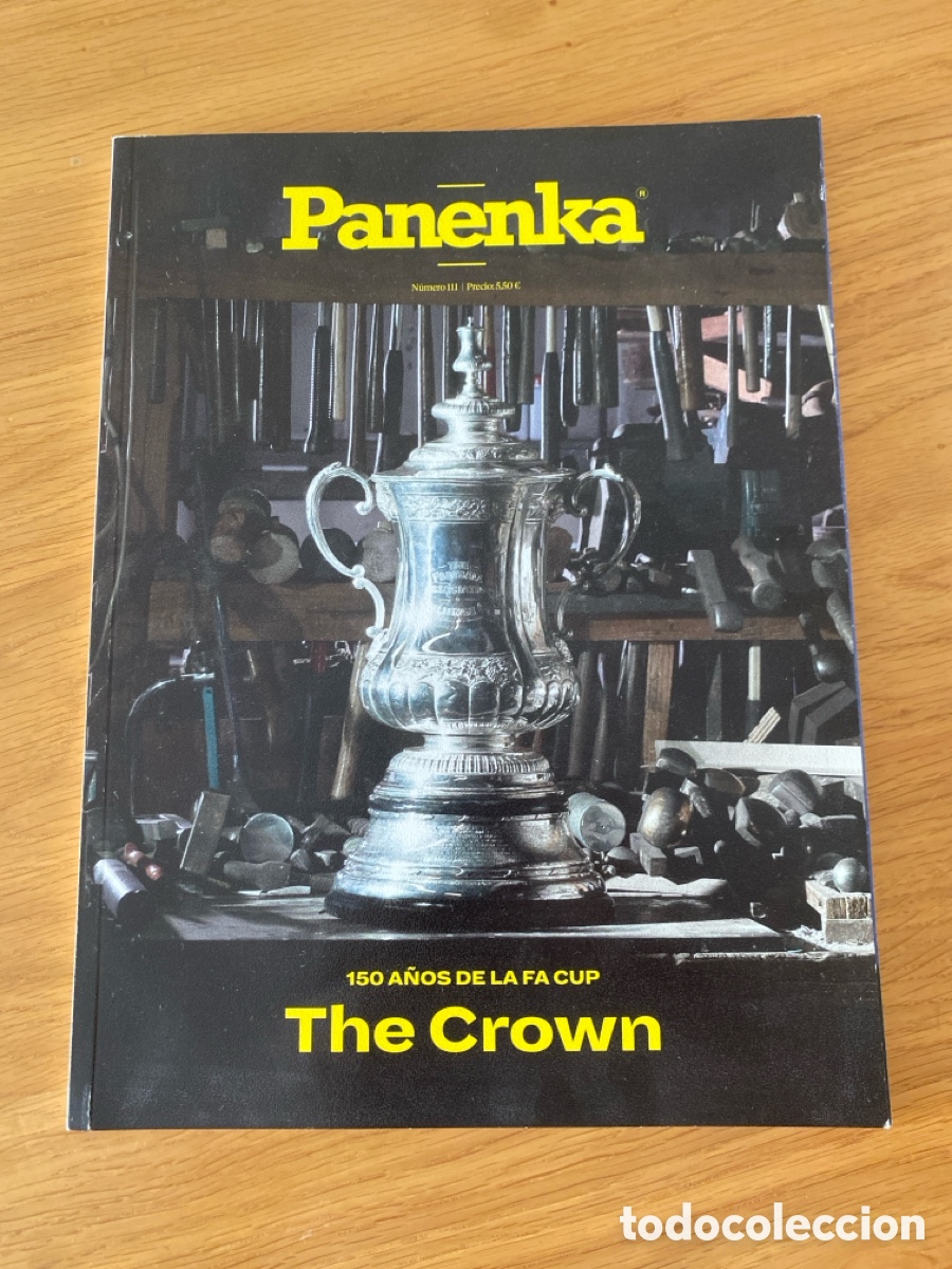 Coleccionismo deportivo: Revista Panenka 111 - FA Cup Inglaterra - Wigan - Etxeberria - China - Galatasaray - Tosar - Villa