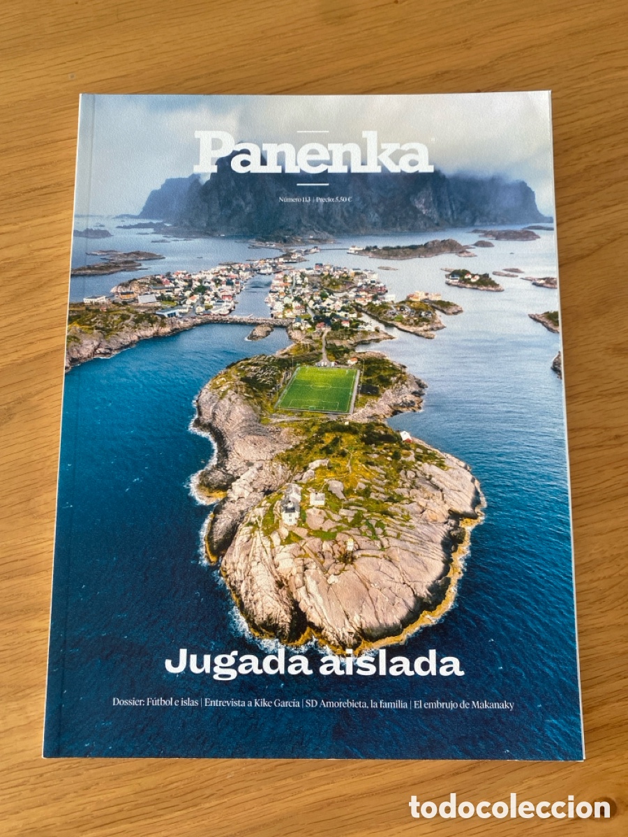 Coleccionismo deportivo: Revista Panenka 113 - F&uacute;tbol e islas - Kike Garc&iacute;a - Amorebieta - Makanaky - Valer&oacute;n - Falcao