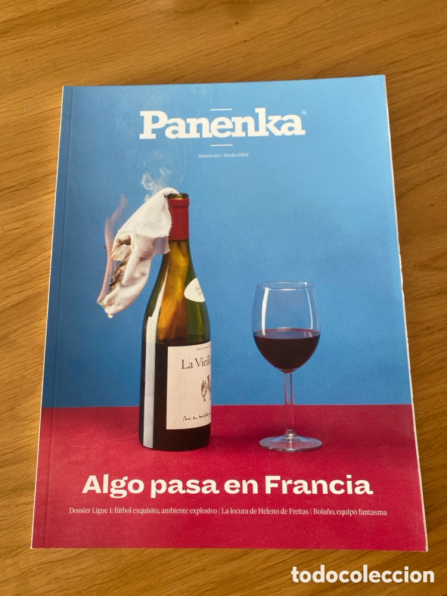 Coleccionismo deportivo: Revista Panenka 114 - Ligue 1 Francia - Mendy - Messi - Sevilla - Zenga - Ajax
