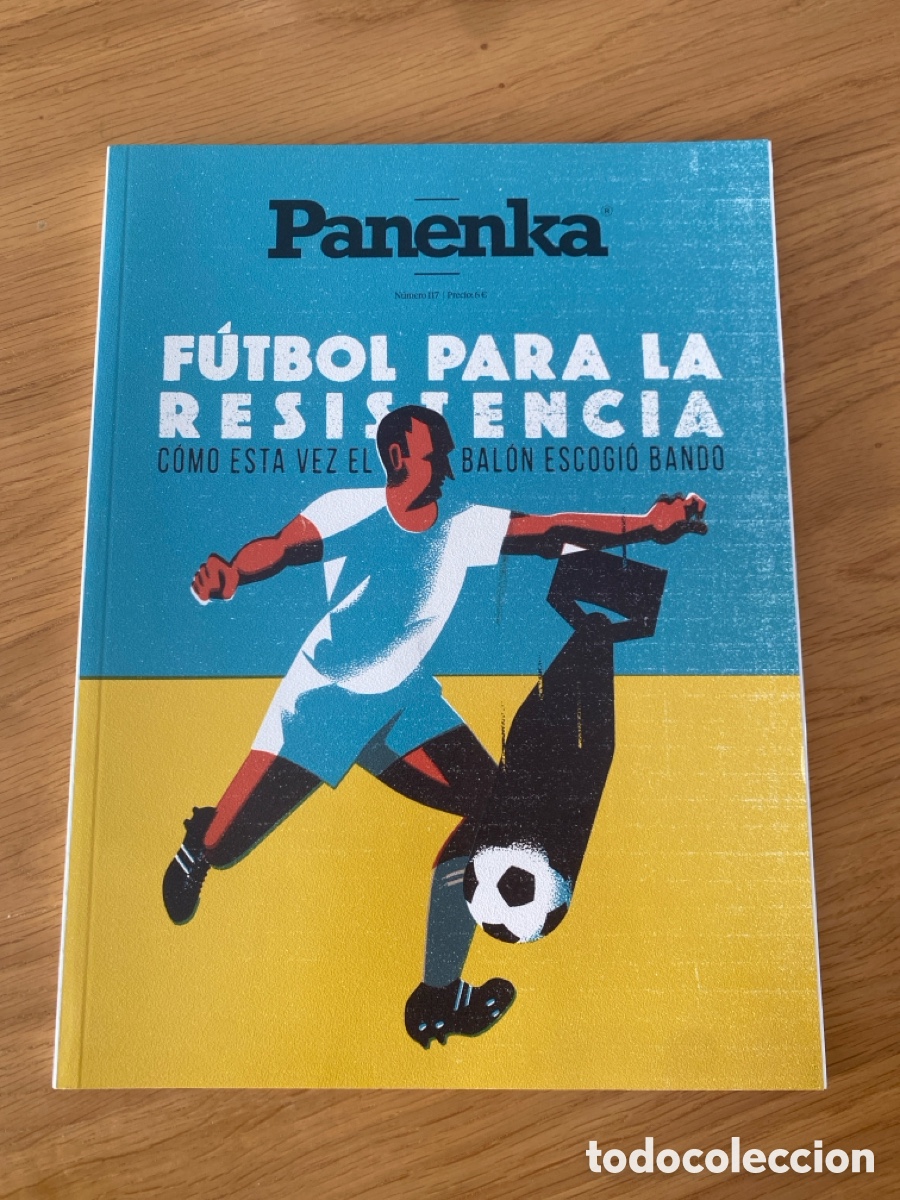 Coleccionismo deportivo: Revista Panenka 117 - F&uacute;tbol para la resistencia - Sporting - Ucrania - Torrecilla - Che Guevara
