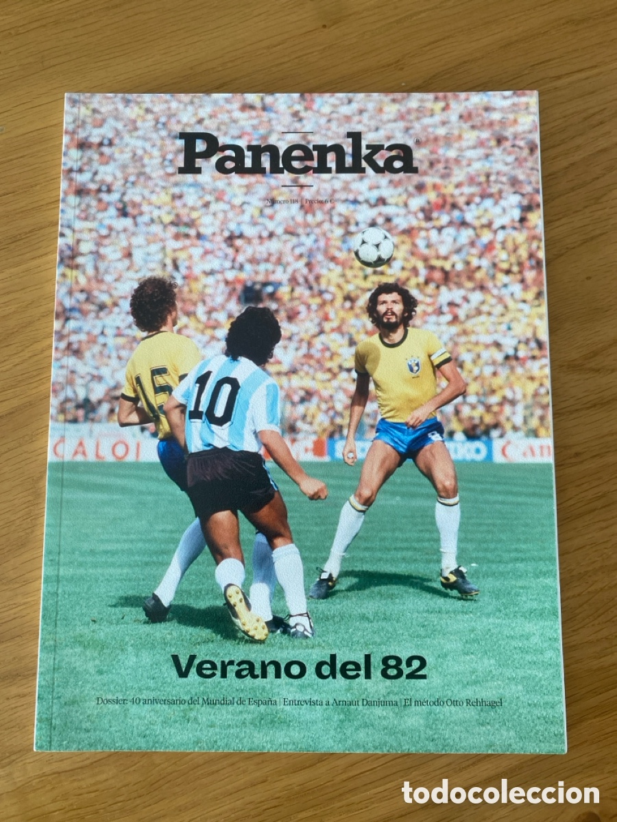 Coleccionismo deportivo: Revista Panenka 118 - Mundial Espa&ntilde;a 82 - Maradona - Danjuma - Ufarte - Rehhagel - Polster - Lazio