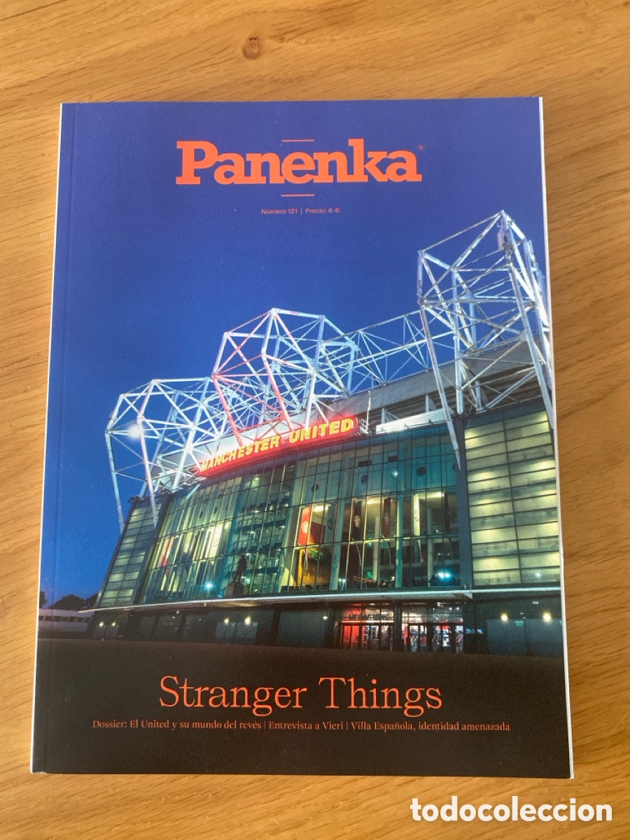 Coleccionismo deportivo: Revista Panenka 121 - Manchester United - Vieri - Villa - Cristiano - Girona - Anderlecht - Zabaleta