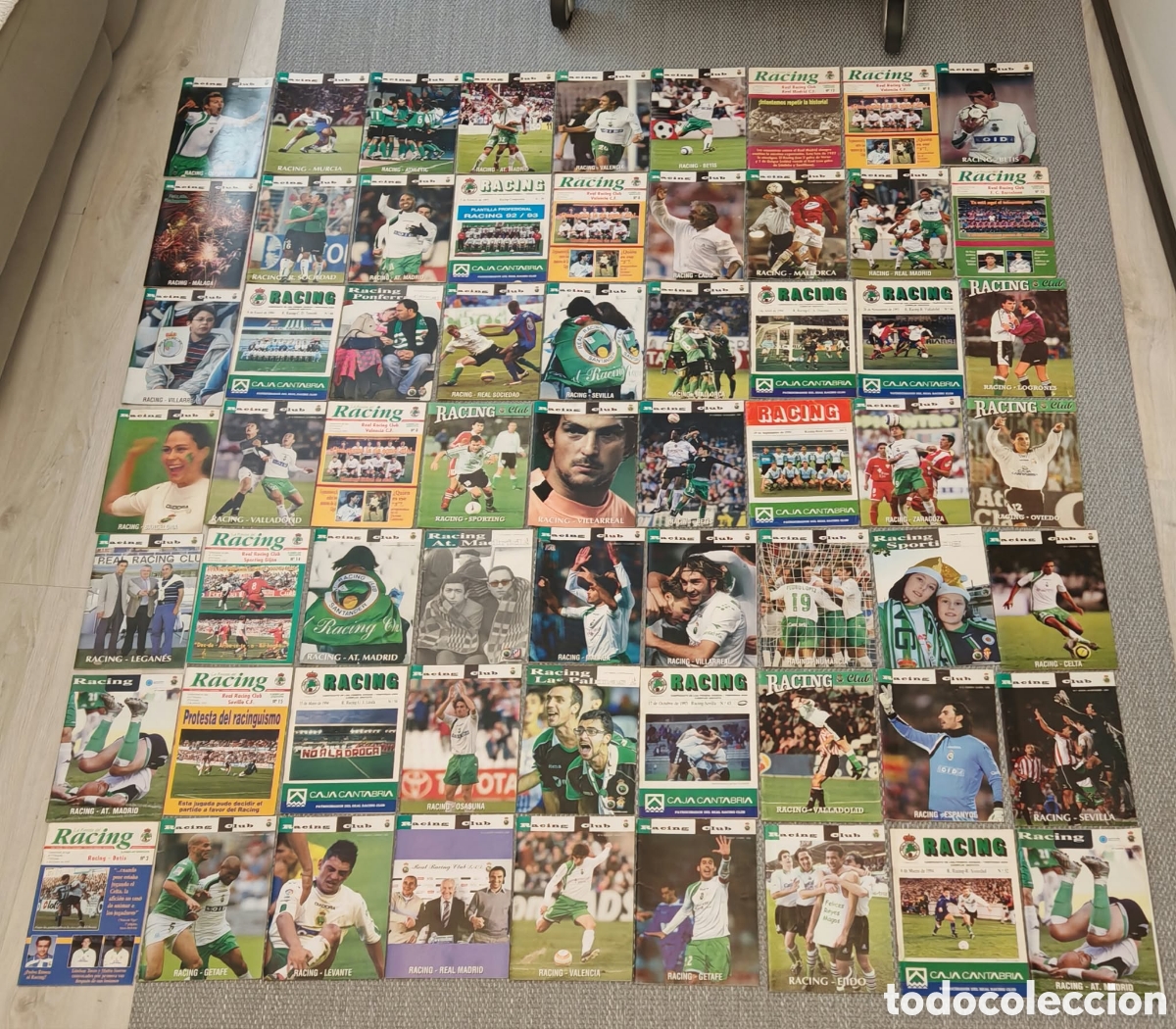 Coleccionismo deportivo: Lote 56 REVISTAS RACING DE SANTANDER PROGRAMAS PARTIDOS FUTBOL ESTADIO