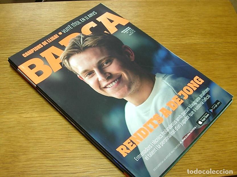 Collectionnisme sportif: Lote 4 Revistas BAR&Ccedil;A 2019-2020 + 2 Revistas FUNDACI&Oacute; BAR&Ccedil;A 2019 en Catal&aacute;n