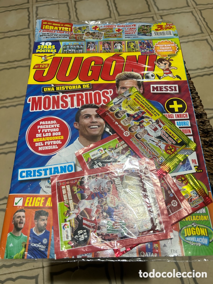 Coleccionismo deportivo: n&uacute;m 125. Revista JUG&Oacute;N - Mayo 2017.