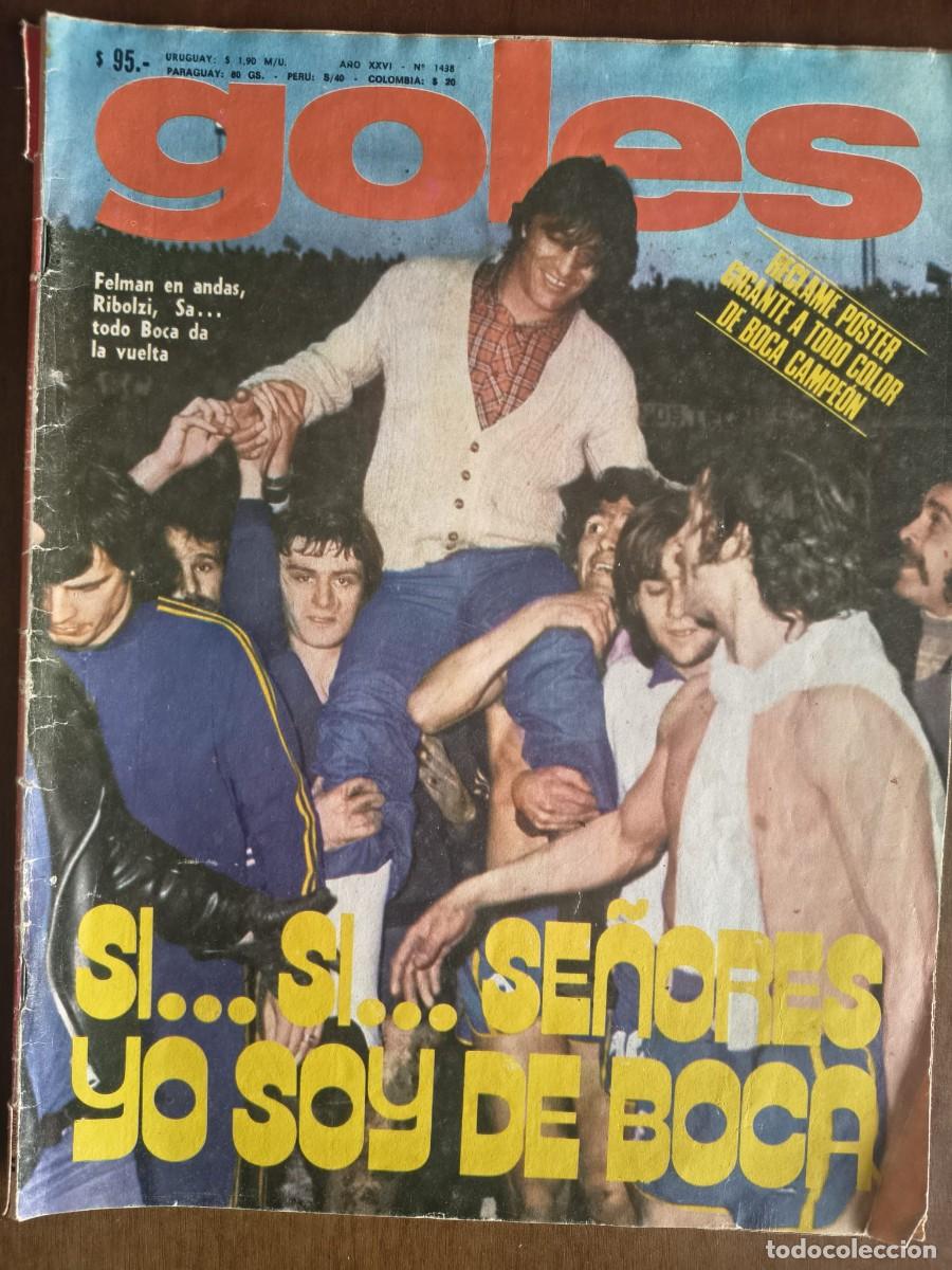 Coleccionismo deportivo: Lote de revistas de Boca Juniors a&ntilde;o 1976