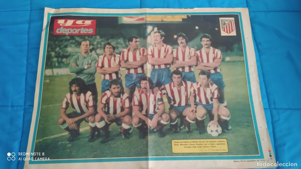 Coleccionismo deportivo: ATLETICO DE MADRID POSTER DIARIO YA 1979