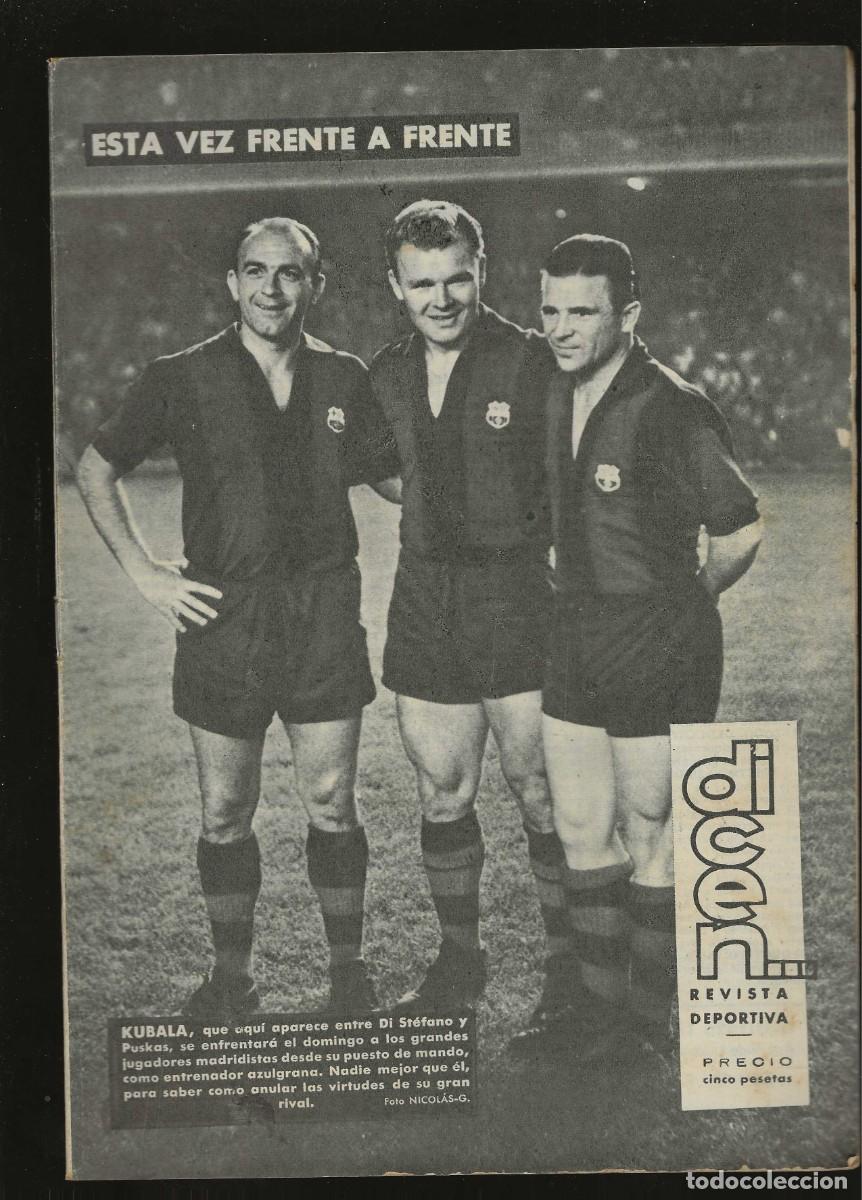 Coleccionismo deportivo: DICEN -- N&ordm; 473 -- KUBALA -- DI STEFANO -- PUSKAS