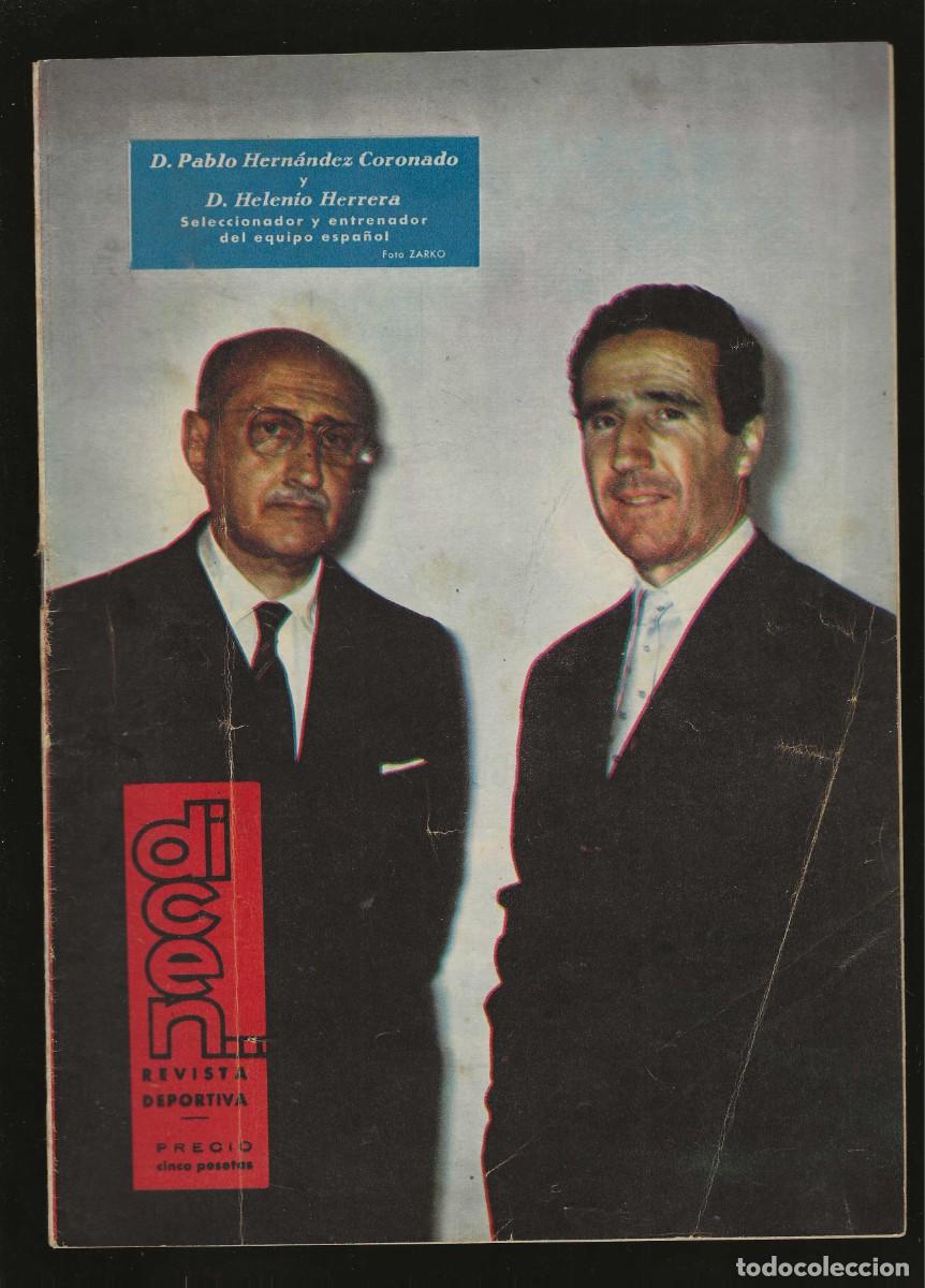 Coleccionismo deportivo: DICEN -- N&ordm; 493 -- HELENIO HERRERA