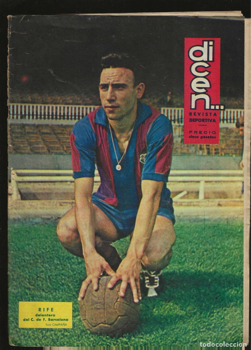 Coleccionismo deportivo: DICEN -- N&ordm; 624 -- RIF&Eacute;