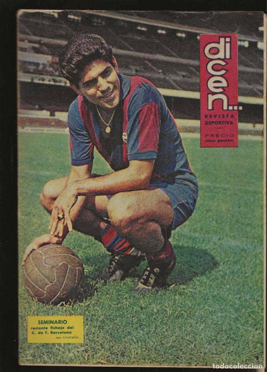 Coleccionismo deportivo: DICEN -- N&ordm; 607 -- SEMINARIO