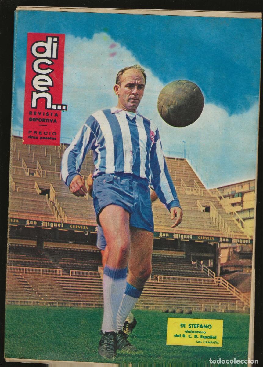 Coleccionismo deportivo: DICEN -- N&ordm; 623 -- DI STEFANO