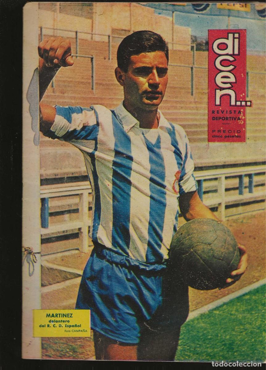 Coleccionismo deportivo: DICEN -- N&ordm; 605 -- MART&Iacute;NEZ