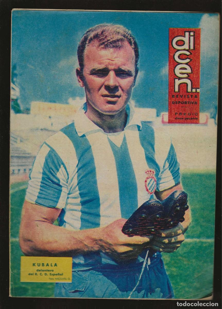 Coleccionismo deportivo: DICEN -- N&ordm;558- KUBALA ( R.C. D. ESPA&Ntilde;OL)