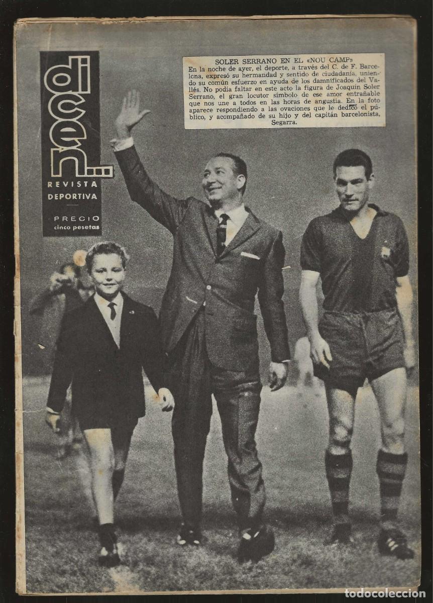 Coleccionismo deportivo: DICEN -- N&ordm;511 -- SOLER SERRANO + SEGARRA