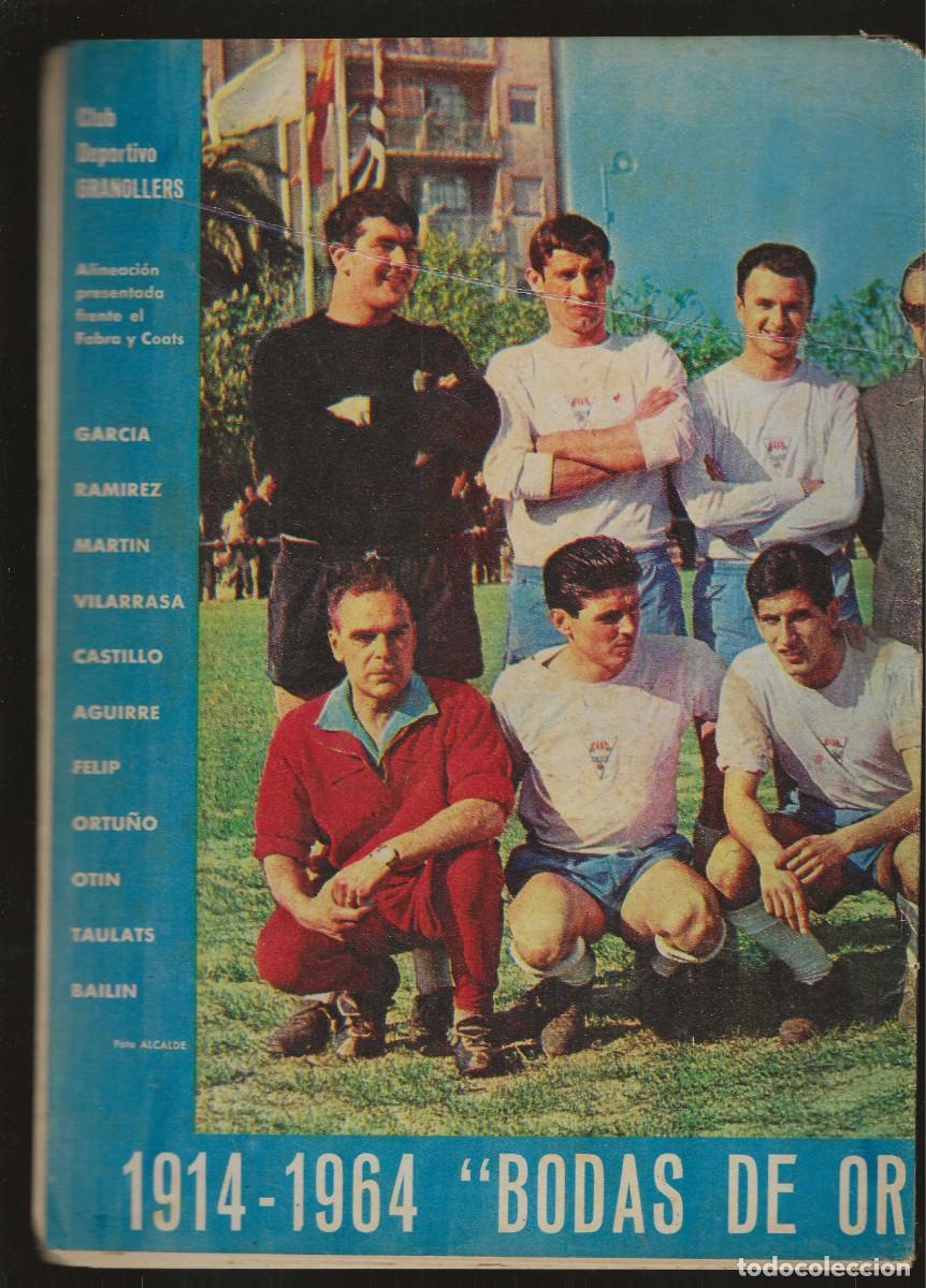 Coleccionismo deportivo: DICEN -- N&ordm;591 -- BODAS DE ORO DEL C.D. GRANOLLERS