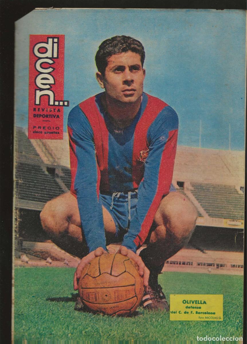 Coleccionismo deportivo: DICEN -- N&ordm;587 -- OLIVELLA