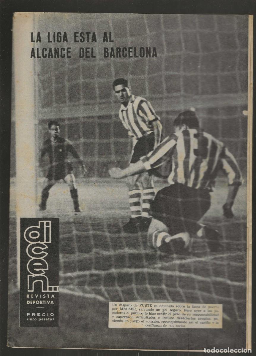 Coleccionismo deportivo: DICEN -- N&ordm;581 -- LA LIGA AL ALCANCE DEL BARCELONA