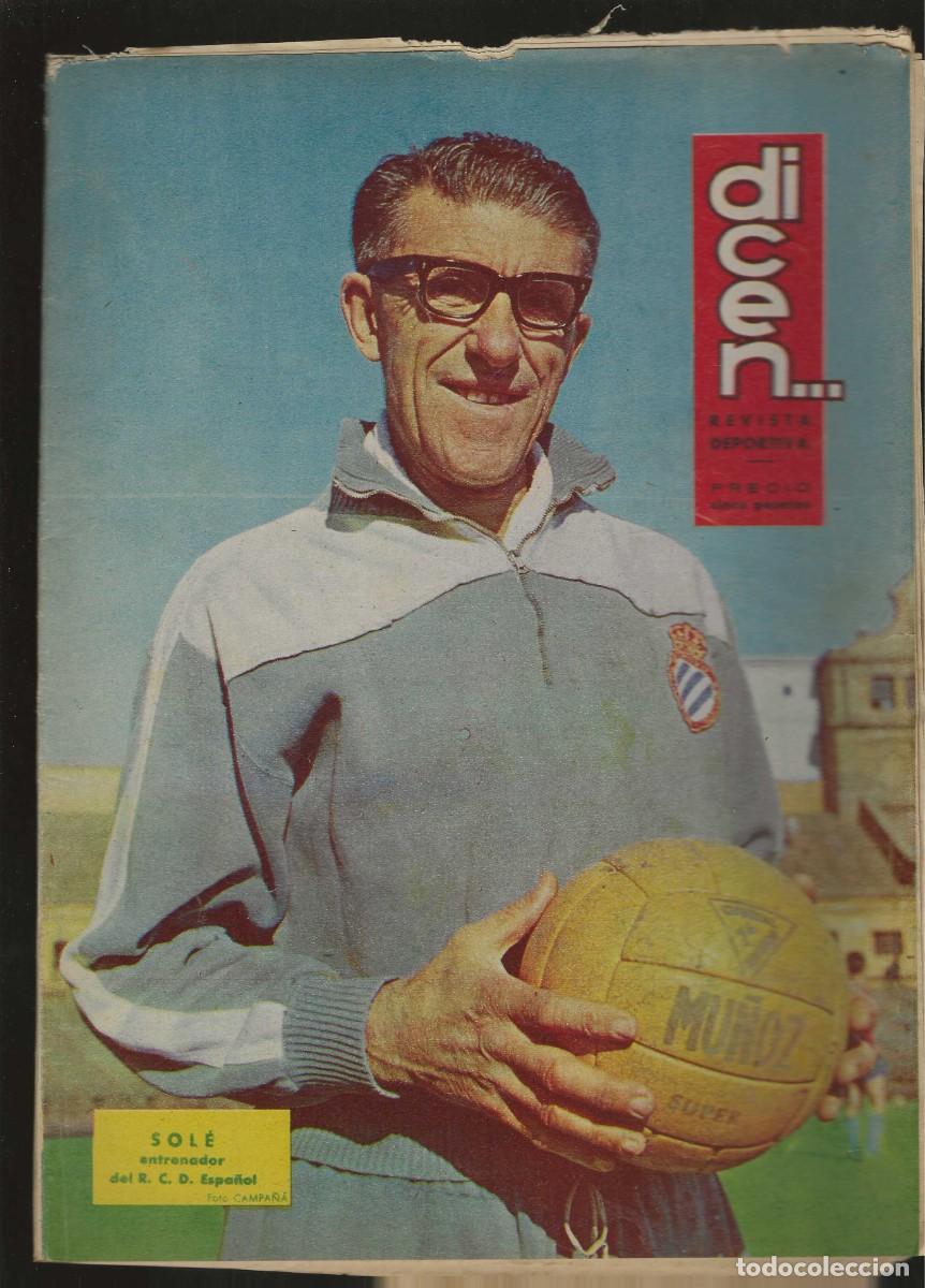 Coleccionismo deportivo: DICEN -- N&ordm; 579 -- SOL&Eacute;