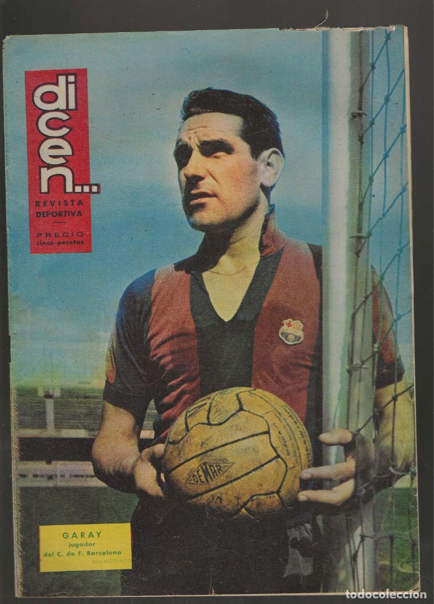 Coleccionismo deportivo: DICEN -- N&ordm; 584 -- GARAY