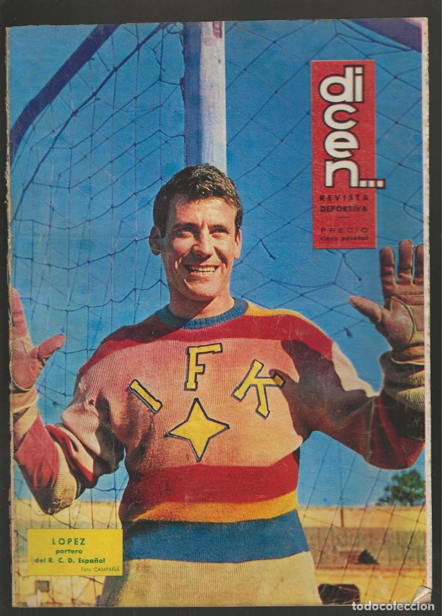 Coleccionismo deportivo: DICEN -- N&ordm; 576 - L&Oacute;PEZ - Foto 1