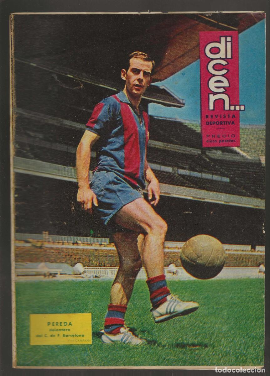 Coleccionismo deportivo: DICEN -- N&ordm; 570 -- PEREDA - Foto 1