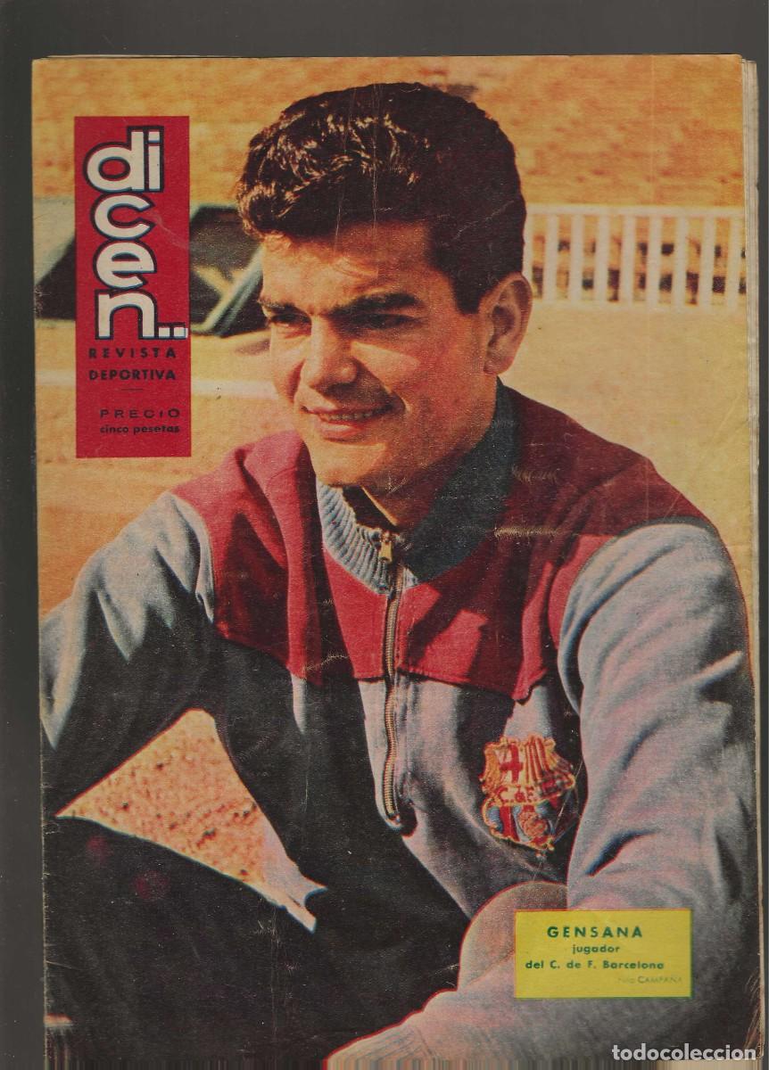 Coleccionismo deportivo: DICEN -- N&ordm; 566 -- GENSANA